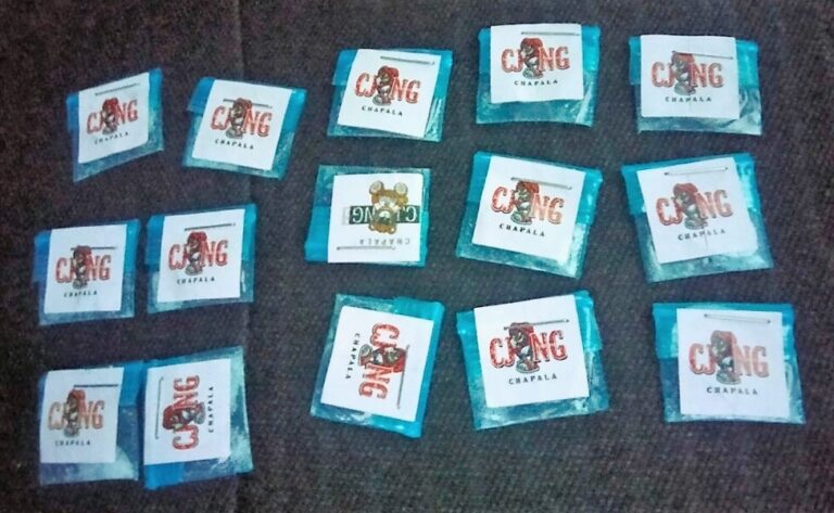 Man Arrested in Chapala’s Lourdes Neighborhood for Having Drugs