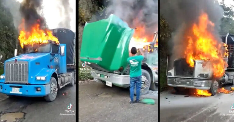 At Least Four Produce Trucks Set Ablaze in Michoacán for Refusal to Pay Extortion