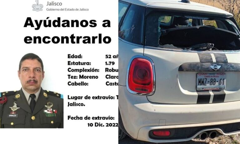 SEDENA: Colonel was Disappeared by CJNG Cartel in Tapalpa