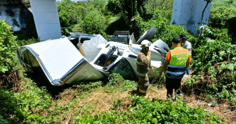 2 Men Die after Cargo Truck Overturns on Highway to Zapotlanejo